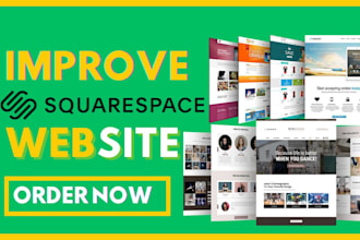 squarespace website redesign revamp squarespace website edit squarespace website