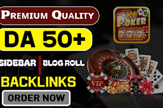 50 to 80 dofollow backlinks from the homepage, blogroll, and sidebar