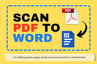 convert PDF to word and word to PDF professionally