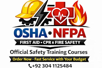 tutor osha nfpa safety courses first aid cpr fire safety