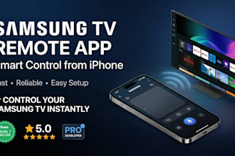 develop samsung smart tv remote app for ios