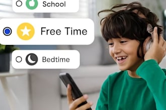 develop a parental control app and school management system