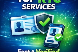 handle kyc of acount in a professional way