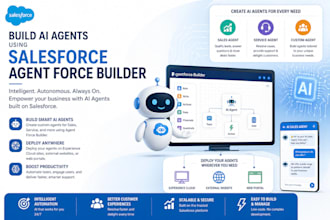build ai agents using salesforce agentforce