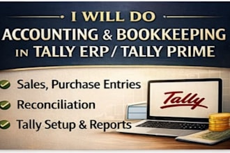 do bookkeeping gst filing in tally excel