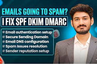fix email deliverability and spam issues with spf dkim dmarc