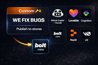 fix build and publish your bolt loveable cursor app
