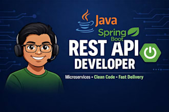 develop scalable backend using java spring boot