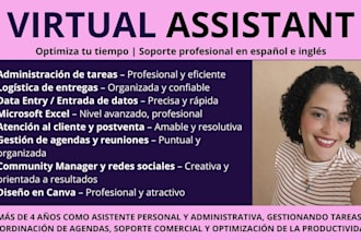 professional virtual assistant for admin tasks