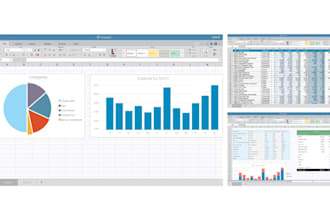 excel data formating, cleaning, pivot tables and analysis
