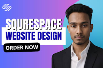 design a professional squarespace business website