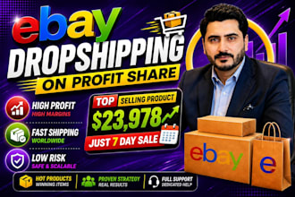 do expert ebay 2 step dropshipping on profit share