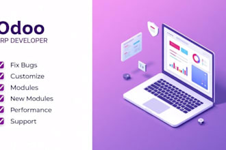 customize, fix bugs, and develop modules in odoo erp