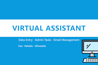 handle your data entry and admin tasks