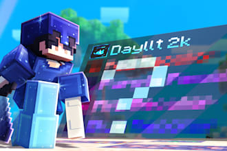 create minecraft graphic designs