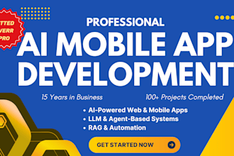 develop ai mobile app with ai integration