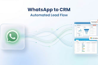 automate whatsapp and CRM workflows using n8n