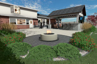 do 3d barndominium plan, pergola design, sunroom model, gazebo and patio plan