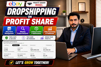 do ebay dropshipping on profit share
