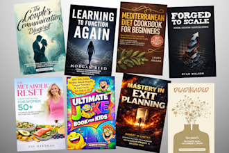 create amazon KDP book cover design
