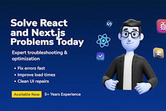 fix react and next js bugs in your web application