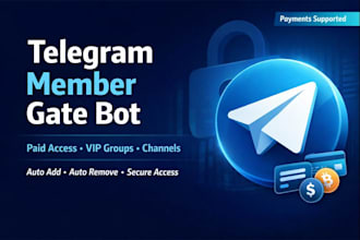 build telegram control bot for groups channels setup bot for your memecoin group