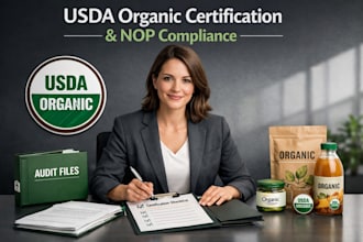 prepare usda organic certification and nop compliance