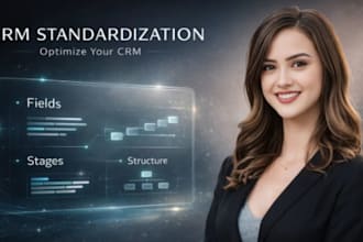 standardize your CRM fields and pipeline structure