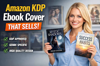 design a professional amazon KDP ebook cover that sells fast