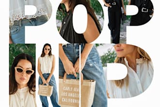 be your go to designer for posters and ads and branding