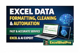 clean and format excel data professionally