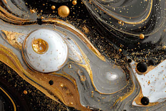 do a creative abstract art for you