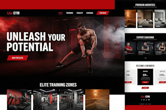 build a modern fully functional website ready to launch