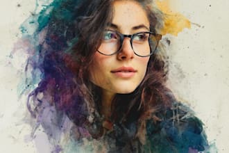 paint a realistic conceptual or fantasy digital portrait
