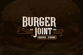 design a modern luxury cafe and restaurant logo