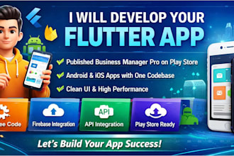 develop a professional android app with clean UI