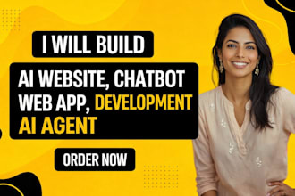build ai website, chatbot web app , development ai agent