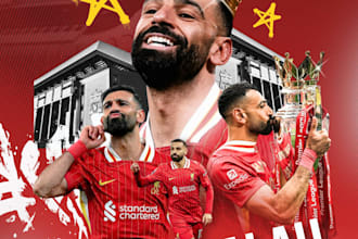 design a exclusive sport poster or artwork