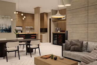 create interior 3d renderings for planning and renovation