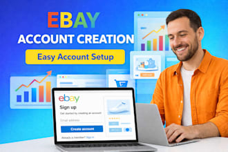 do ebay account, ebay store setup, ebay creation