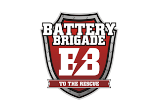 design awesome battery brigade logo