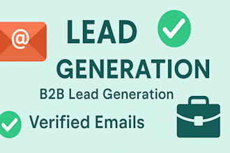 provide targeted b2b lead generation with verified contacts