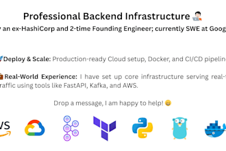 implement and deploy backend infrastructure