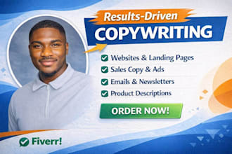 write high converting copy that drives sales and leads