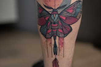 design custom viking tattoo and tshirt art