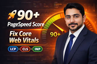 fix core web vitals and boost wordpress website speed to 90 plus