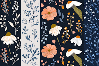 seamless pattern, pattern design, textile design