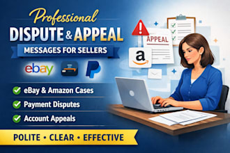 write professional dispute, appeal, and case messages
