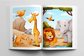 illustrate story book illustration