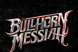 create a power metal logo with epic, heroic lettering